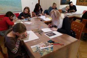 Výtvarná dílna k výstavě Otakara Kubína pro děti i dospělé