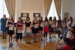 Výstava prací žáků výtvarného oboru ZUŠ Boskovice