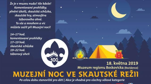 Skautská Muzejní noc