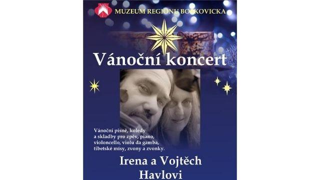 Vánoční koncert - Irena a Vojtěch Havlovi
