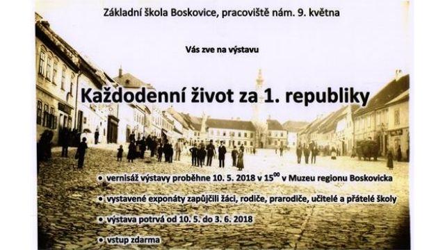 Každodenní život za 1. republiky