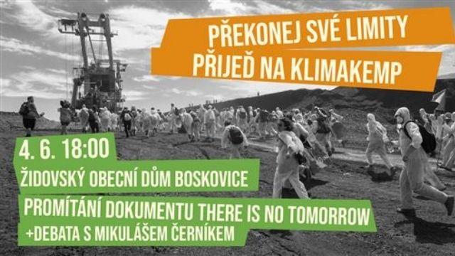 Projekce dokumentu There is no tomorrow