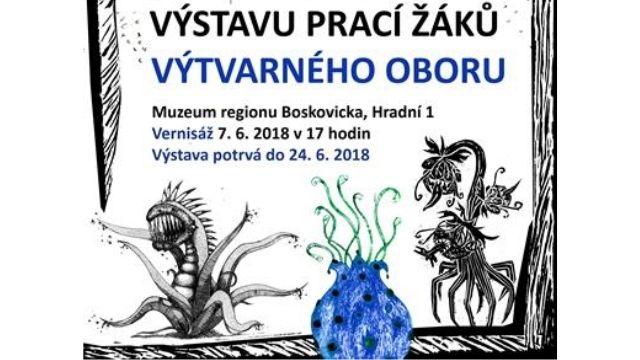 Výstava výtvarného oboru žáků ZUŠ