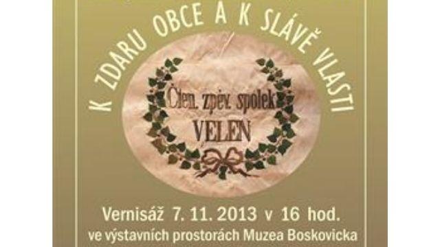 K zdaru obce a k slávě vlasti