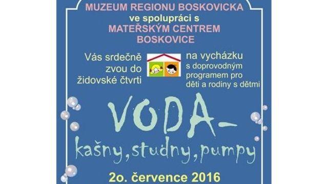 Voda, kašny, studny, pumpy