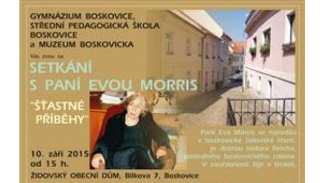 Setkání s paní Evou Morris