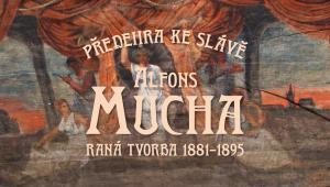Předehra ke slávě, Alfons Mucha, raná tvorba 1881-1895